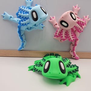 Axolotl - Sticks with hidden magnets!