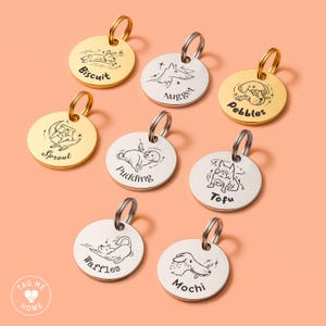 Dog Tag Personalized | Dog ID Tag Dog Name Tag Engraved Dog Tag Dog Collar Tag Custom Dog Tag Pet ID Tag Custom Tag