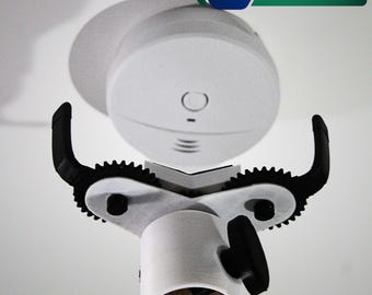 Narzędzie do chwytania czujników dymu – zaprojektowane i wyprodukowane w Australii, łatwy montaż i demontaż czujników dymu Bezpieczeństwo w domu w instalacjach na dużych wysokościach