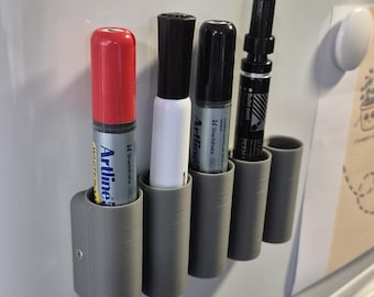 Fridge Magnetic Whiteboard Marker Holder Combinable