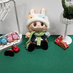 SHOES for Labubu Dolls - Cute Doll Accessory- Labubu Outfits - Labubu Shoes