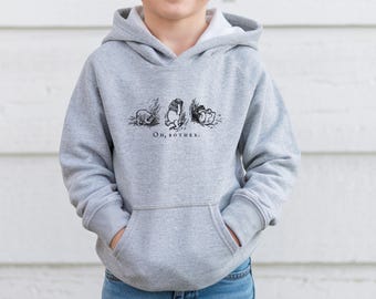Winnie the Pooh Youth Hoodie |  Classic Pooh Sweatshirt | Vintage Winnie the Pooh | Book Lover Kids Gift