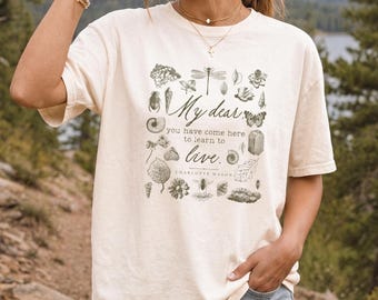 Charlotte Mason 100% Cotton Shirt | Homeschool Mom Shirt | Living Education Shirt