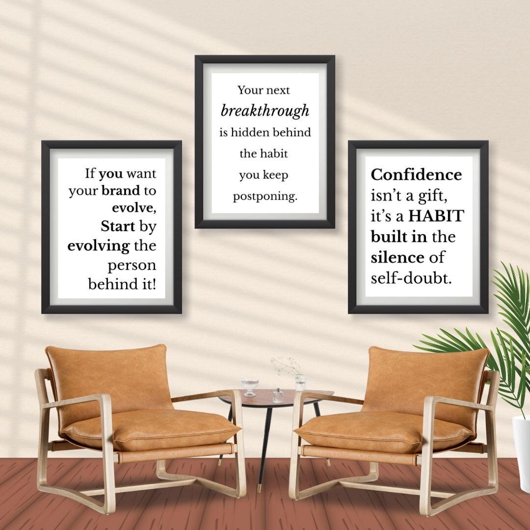 Inspirational Wall Art Bundle | Printable Quotes for Home Office ...