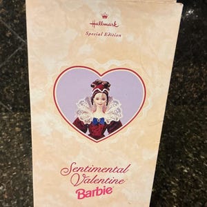 Sentimental Valentine Barbie Doll 1996 Hallmark Special Edition NIB Be My Valentine Series