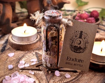 Endure Grief Spell Bottle: Comfort and Emotional Resilience
