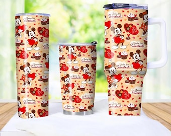 Mickey Mouse Drinkware Set Whimsical Tumblers and Travel Mug Collection Adorable Mickey Mouse Tumblers Fun Drinkware for Disney Fans