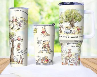 Charming Winnie the Pooh Tumblers Adorable Designs for Fans Cute Winnie the Pooh Tumblers Perfect for Every Disney Lover