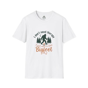 Bigfoot T-Shirt: Fun Sasquatch Print for Nature Lovers