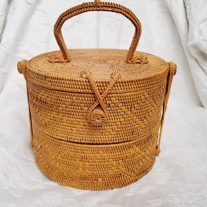Bali Ata Basket - Etsy
