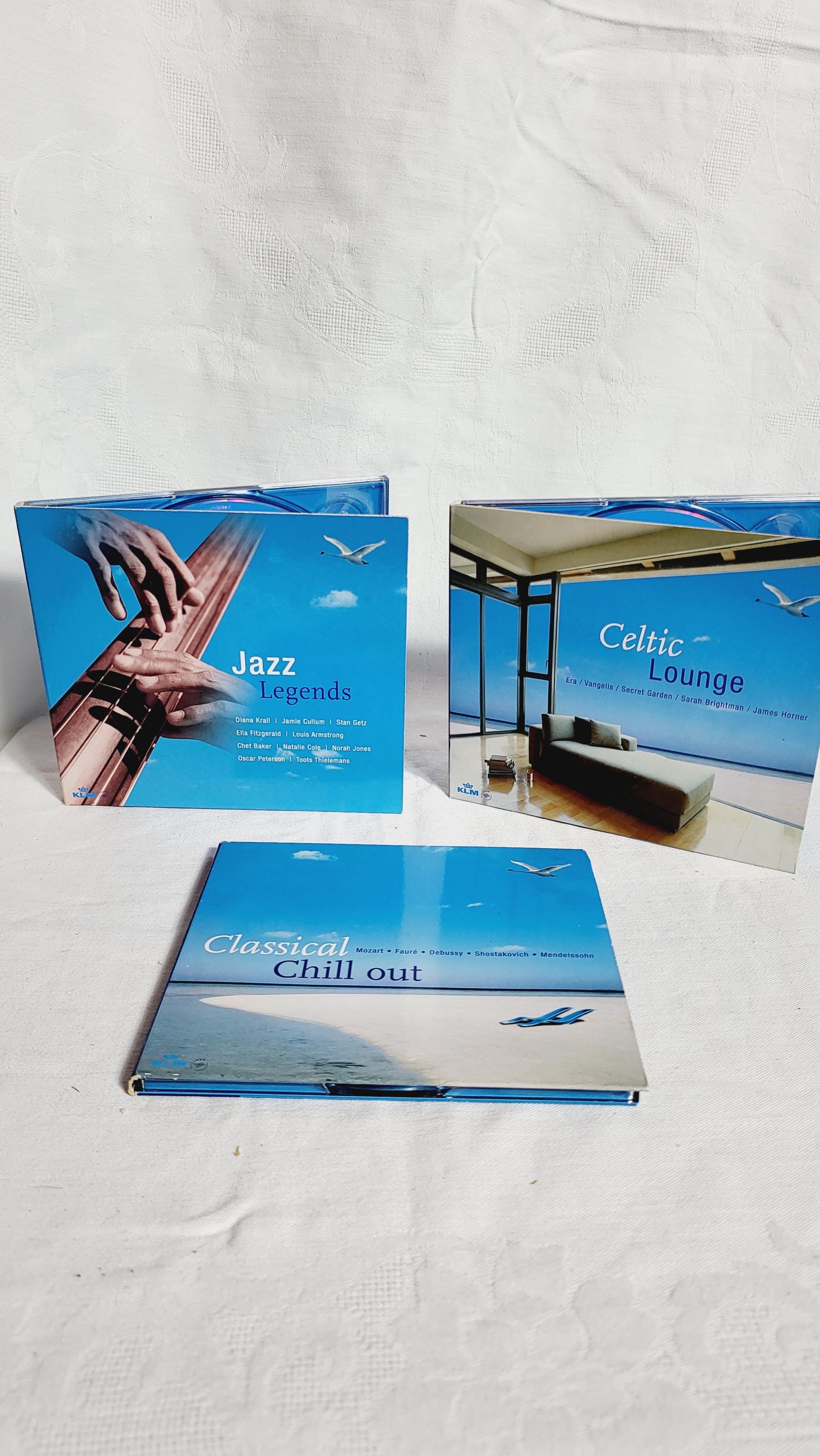 KLM Inflight Music CD Collection | Jazz Legends, Classical Chill