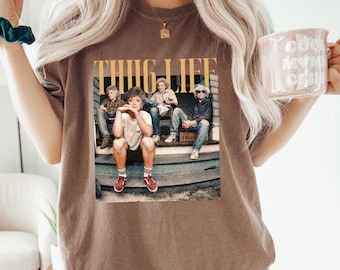 Comfort Colors The Golden Girls Thug Life Shirt, Retro Funny Graphic Tee, 90s Nostalgia Shirt, Hip Hop Streetwear, Golden Girls Lover Gift