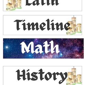 Classical Conversations Cycle 2 Themed Subject Headings