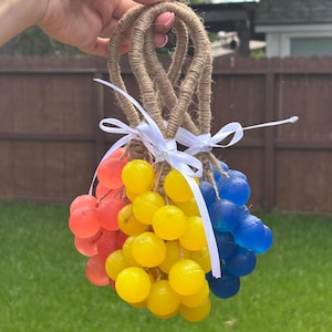 Grape Soap on a Rope | Soap Bundle | Viral Grapevine Soap | Handmade & Crafted | Unique Gift Idea | Hanging Soap | Fresh Scent Soap