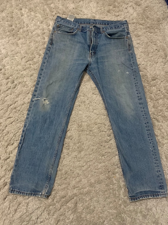 Vintage Levi's 505 Jeans Denim 34x30 Workwear Anti