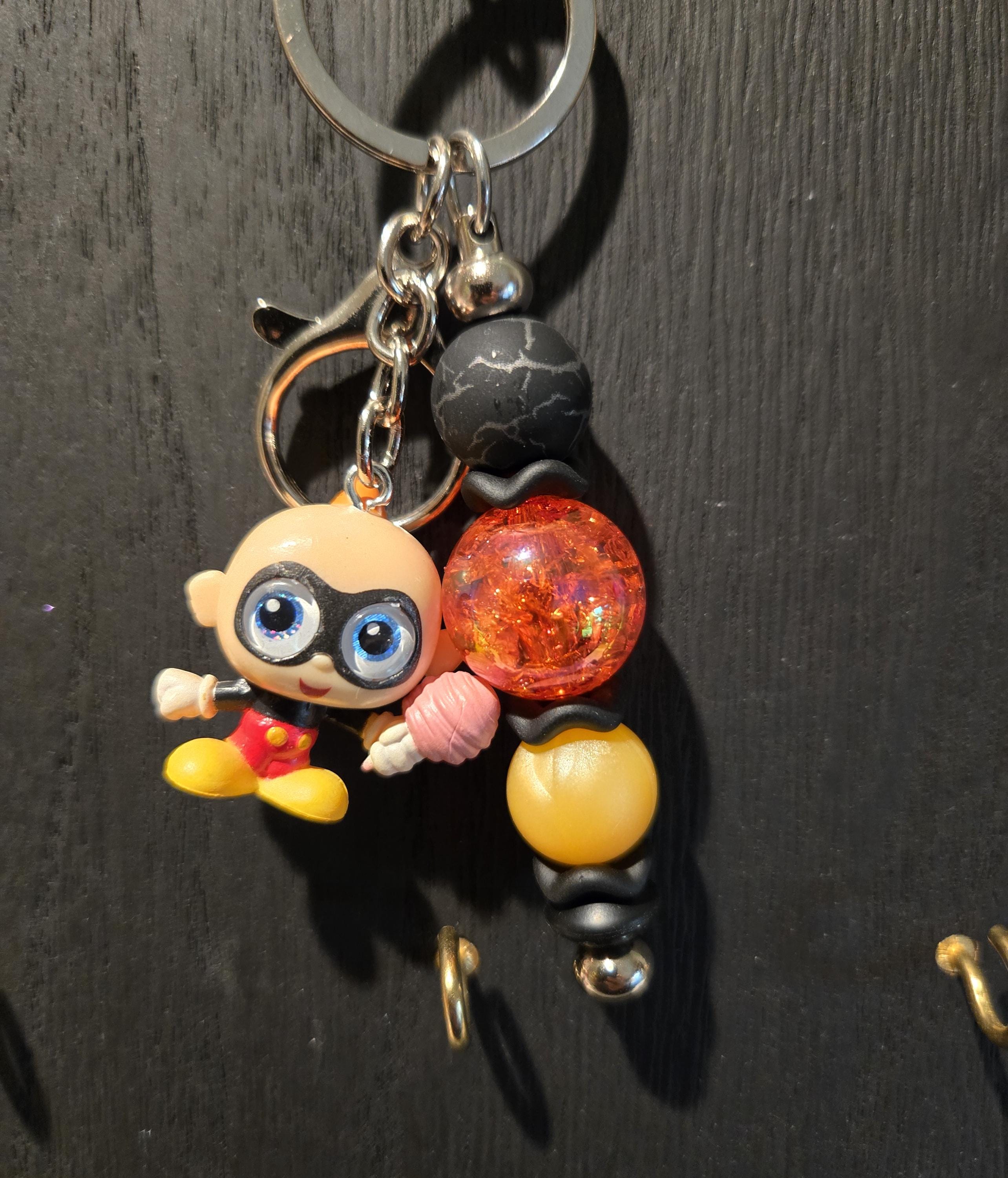 Beaded Keychains With Characters: Keys, Purse, and Backpack Accessories ...