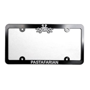 Flying Spaghetti Monster License Plate Frame