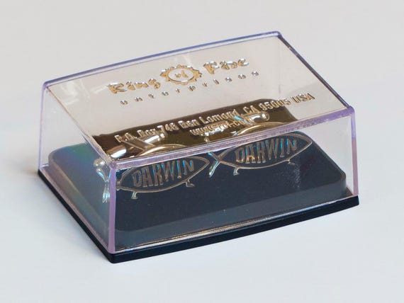 Darwin Fish Cufflinks (pair) - image 2