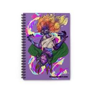 Mad Genie Spiral notebook
