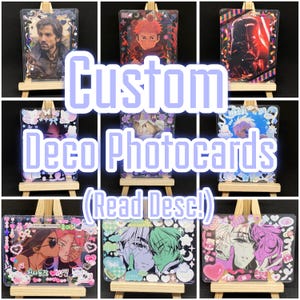 Custom Deco Photocards