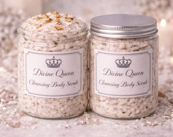 Cleansing Body Scrub – Handmade Exfoliating Ritual Peeling