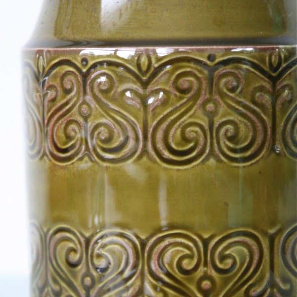 CLOSING DOWN SALE - 50% Off Vintage Irish Earthenware Container by Celtic Connemara
