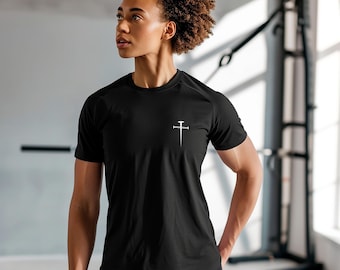 Gym and Jesus T-shirt, Christian Workout Tee