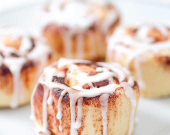 Cinnamon Bun Soap Set: Father's Day gift for dad, Handmade Kitchen Decor