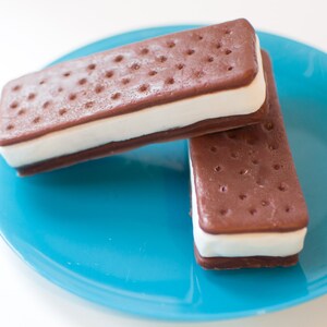 Ice Cream Sandwich Soap, Mother's Day chocolate, Cute gag gift for men, prank birthday present image 2