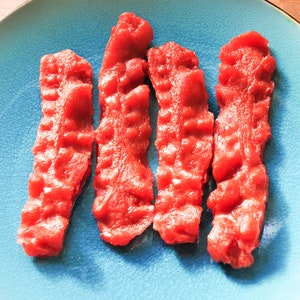 Bacon Soap,  prank gift, dad and husband presents, funny gag for men, vegan meat, best gift for him