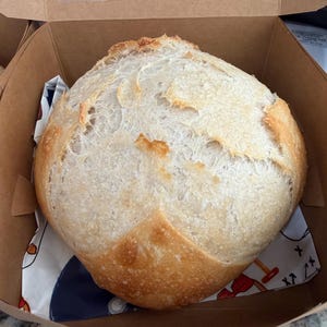 Sourdough Bread/Soup Bowls: Freshly Baked