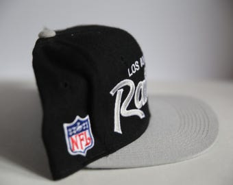 Vintage Los Angeles Raiders Sport Specialties Fitted Hat - Etsy