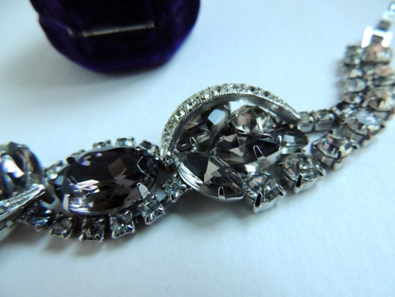 Juliana Delizza and Elster Smokey topaz rhineston… - image 2