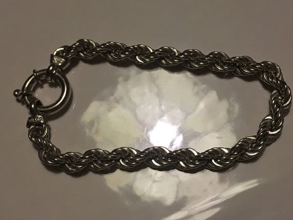 Milor sterling silver rope bracelet      VJSE - image 5