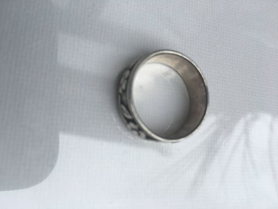 Sterling silver floral ring            VJSE - image 5