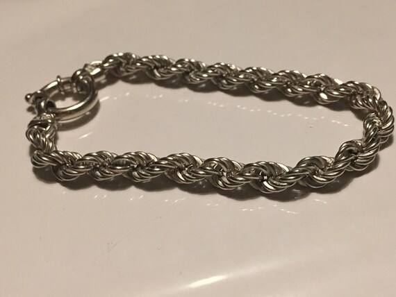 Milor sterling silver rope bracelet      VJSE - image 7