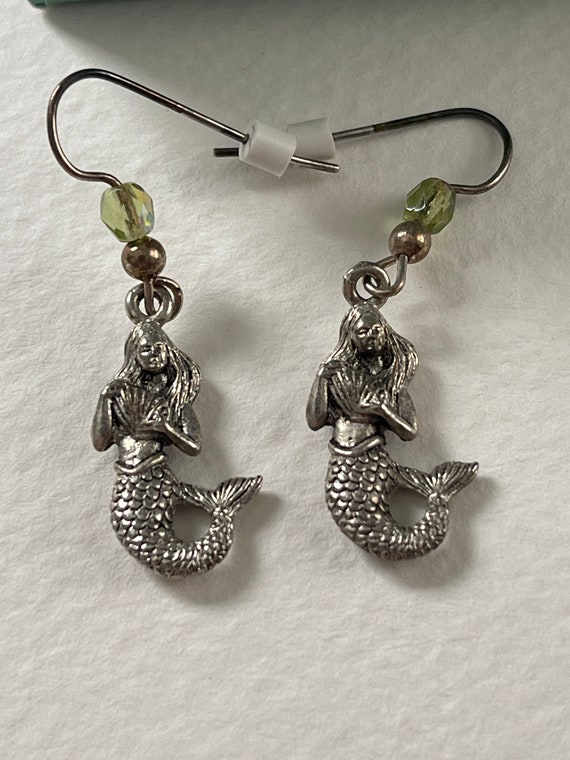 Silver Mermaid earrings