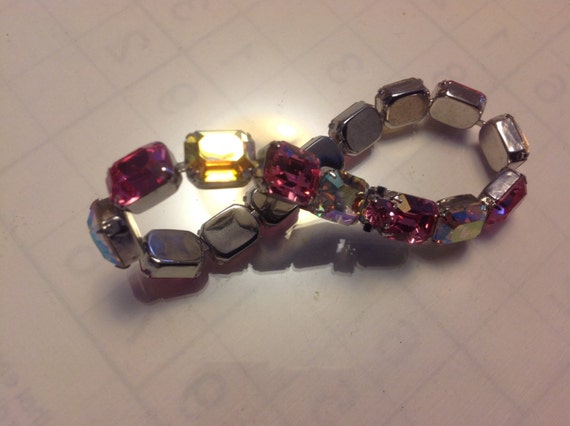 Kramer bracelet with aurora borealis crystals    … - image 3