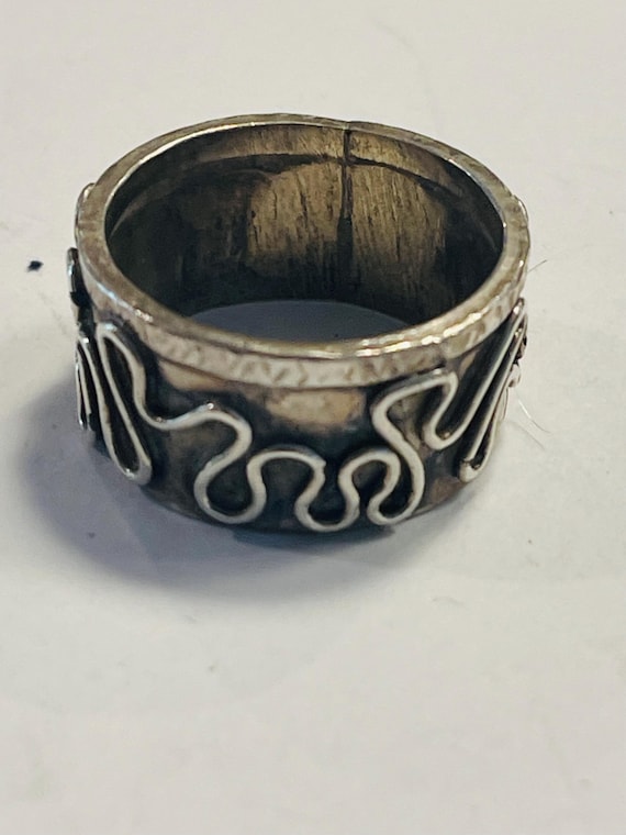 Handmade sterling silver ring