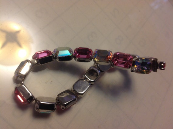 Kramer bracelet with aurora borealis crystals    … - image 4