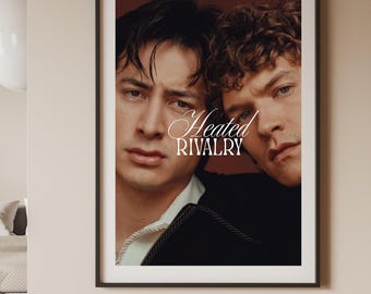 Póster de "Acalorada rivalidad" de Shane Hollander e Ilya Rozanov, Booktok Hockey Smut (Descarga digital)