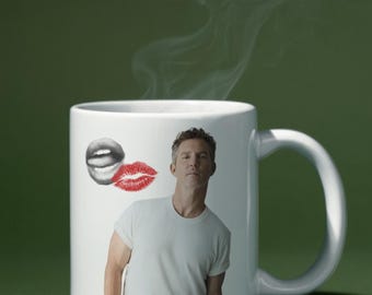 Taza "Besos para el Dr. Jack Abbott" / Regalo para fans de la serie de televisión de Pitt