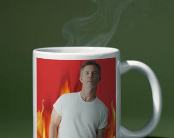 Taza "Flaming Hot" del Dr. Jack Abbott / Regalo para fans de la serie de televisión de Pitt