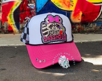 ASSHOLES LIVE FOREVER Black Embroidered Snapback Cap - Etsy display picture 1