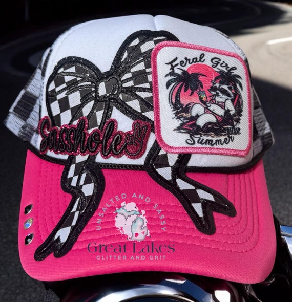 Feral Girl Summer Trucker Hat - Etsy