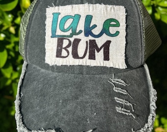 Lake Bum Trucker Hat