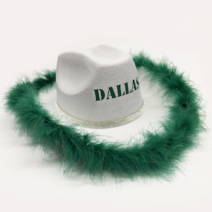 Custom Dallas Cowboy Hat,Western Halloween costume Cowboy hat outfit