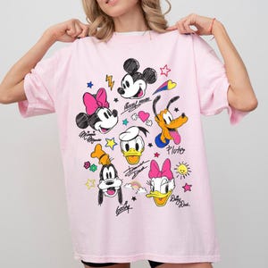 Vintage Mickey and Friends Png, Magical Png, Disney Characters Png, Disney Mouse Head Png, Mickey & Co Png, Disney Png, Digital Download