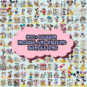 200 File Mouse And Friend Bundle Png, Mouse Character Png, Mouse And Friends Png, Disny Mouse Png, Cartoon Mouse Bundle Png
