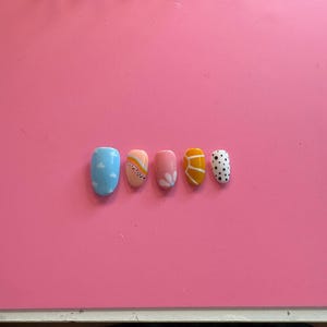 Fun Summer-y Nails